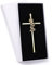 DCCXN Baby Wandkreuz Taufe Geschenke für Jungen, 15,2 cm Gold betende Junge Kreuze für Erstkommunion Taufe Kreuz Dekor