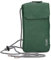 Zwei Handytasche zum Umhängen Mademoiselle.M MP30 Smartphone-Etui & Geldbörse 2-in-1, umlaufender Reißverschluss, längenverstellbarer Riemen, Mini-Handtasche 19 x 10 x 3 cm (moos)