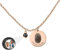 Personalisierte Foto Halskette Foto Projektion Kette mit Bild im Stein Projektionskette Runde Anhänger tatsächlichen Fingerabdruck Halskette Memorial Schmuck Geschenk Weihnachten Mom Geschenk
