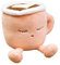 Taza de leche de peluche, 20 cm, juguete de peluche, taza de café rellena, muñeco de peluche, juguete de peluche, muñeco suave, juguete para niños, niñas, regalo