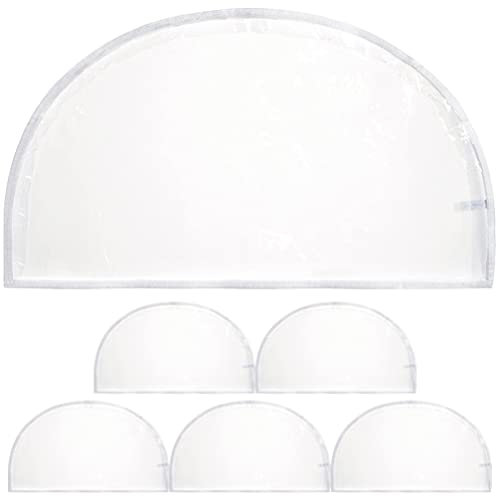 6 Pièces Couverture D'épaule Transparente Pour Vêtements Sacs En Plastique Pour Vêtements Housse Anti-poussière Pour Vêtements Peut Couvrir Combinaison Voyage Couverture De Costume