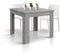 PAZZO DESIGN Tavolo Allungabile Isabel, Grigio Cemento, Tavolo Cucina, Tavolo Sala Da Pranzo, Tavolo Soggiorno, Made in Italy, 90x90x79 cm - id_1901