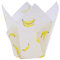PME 24 Tulpenförmige Muffinförmchen, Banane