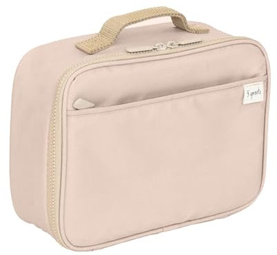 3 Sprouts - Lunchtasche für Kinder - Mini Kühltasche für Schule und Ausflüge - Taupe