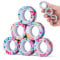 Coolden Fidget Spinner Fidget Toys Magnetische Ringe Fidget ADHS Anti Stress Spielzeug Magische Finger Ring Spinner Spielzeug Magnet Ring Fidget Toy Geschenk für Kinder Erwachsene Teenager