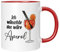 TassenTicker - Ich wünschte ich wäre Aperol - Aperol Tasse - Geschenk - Tasse mit Spruch - Geschenk - Spritzer - Geschenkidee Frauen, Männer - Geschenkidee - Rot