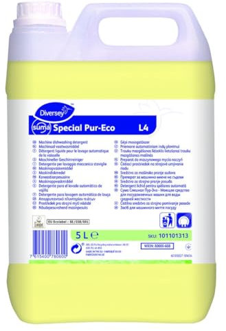 Suma special pur-eco L4 W1779 bidon 5L Diversey Produit lave vaisselle professionnel