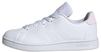 Adidas Unisex Kinder Advantage Lifestyle Court Lace Shoes, Cloud White/Clear Pink/Clear Pink, 35 1/2 EU