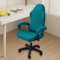 AHYBE ﻿Housse De Fauteuil Rotatif Ordinateur Housse De Chaise Gaming Extensible 4 Pièces Housse De Chaise De Bureau, Housse De Siège De Jeu De Course Rétractable avec Accoudoirs/Dossier De Chaise(D)