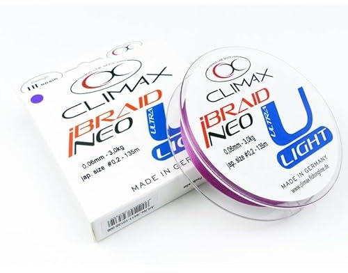 Climax iBraid NEO U-Light fluo-purple SB 135m 0,12mm