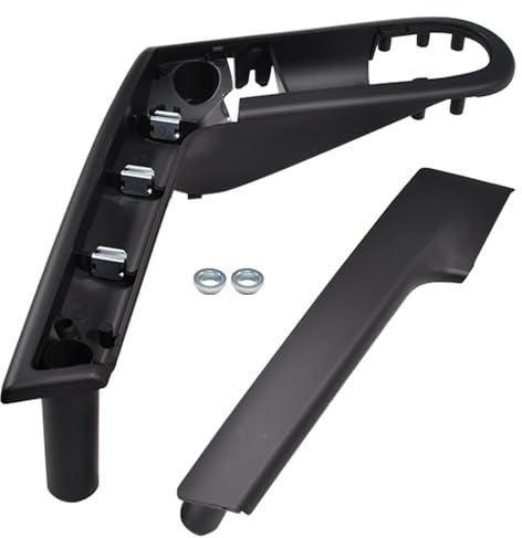 VHEUHZ Komplette Türgriffabdeckung vorne links kompatibel mit VW Polo 6N 6N2 1999-2002 6N0867179E 6N0867197B