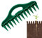 Seed Dibber Multi Pikierstab Mit 12 Zinken, Handgerät Blumenzwiebelpflanzer Zwiebelpflanzer Pflanzwerkzeug Gartengeräte Für Kleinere Setzlinge, 30 X 13cm