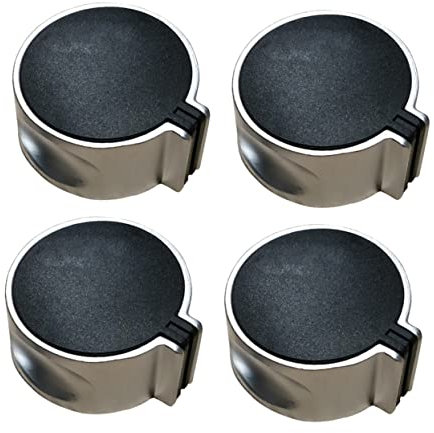 Operitacx 4pcs Gas Stove Cooker Replacement Control Switch Parts Accessory Stove Hob Knobs Rotary Stove Button Number Stove Ignition Metal Stove