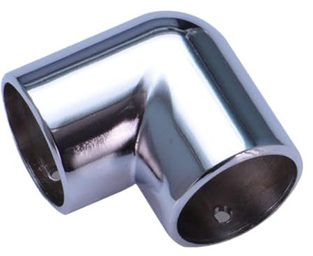 MagiDeal Round Hose Connector Hose Fitting 25mm Fastening Hardware Easy Assembly Clamp Tube Connector Metal Joint for Home Drying Rack, 2 Way