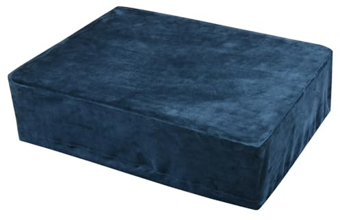 Protective dust cover designed for Audio Technica AT LP120XUSB record player, nylon material shields against dust, light, and damage (Blue)