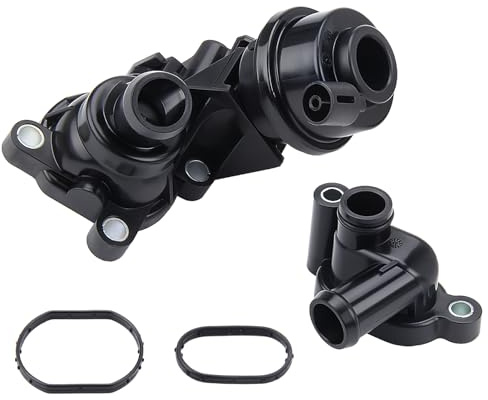 DOCAS Thermostat,Kühlmittelthermostat 059121737AM kompatibel für A4 8K2 A4 Allroad 8KH A4 Avant 8K5 A5 8T3 A5 Cabriolet 8F7 A6 4G2 A6 Allroad 4GH A6 Avant 4G5 to.uareg 7P5 7P6