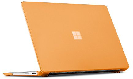 mCover Hard Shell Case for 2019 15-inch Microsoft Surface Laptop 3 Computer (Released After Oct. 2019) - MS-SFL3-15 Orange