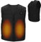 Electric Heating Vest, Temperature Adjustable Heating Clothes Vest USB Charging Intelligent Electric Body Warmer Gilet with 3 Temperature Body Warmer Warm Keeping Waistcoat for Winter Outdoor(L)