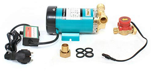 Acesunny Bomba de agua caliente, bomba de presión automática doméstica, bomba de aumento de presión eléctrica de agua, bomba de agua doméstica, bomba de aumento de presión (90 W)