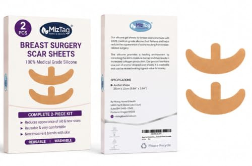 Must-have scar sheets for breast augmentation after surgery, breast reduction recovery supplies, comfortable under post surgery bra