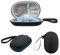 Hard Travel Carrying Case Fit for Logitech M170 M185 M220 M221 Wireless Trackball Computer Mouse Storage Case (Black)
