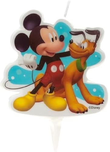 dekora - Mickey Mouse und Pluto 2D Cake Geburtstagskerze - 7