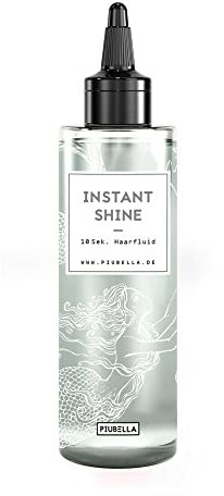 Piubella INSTANT SHINE für geschädigtes & strapaziertes Haar, 10 Sek. Smoothing Water, Anti-Haarbruch Serum, Haarfluid für sekunden schnelle Pflege und spielend einfache Kämmbarkeit 200 ml