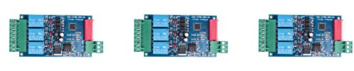 3X 3 Kanal 5A DMX512 Kontrollierter Relais Schalter Kit DIY Konverter DMX Dimmer Relais