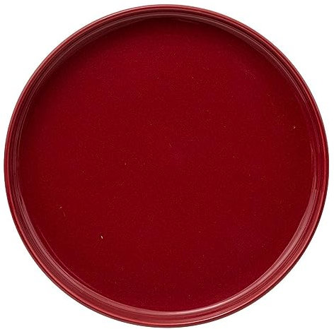 Secret de Gourmet - Set aus 6 desserttellern marie aus roter keramik d20cm