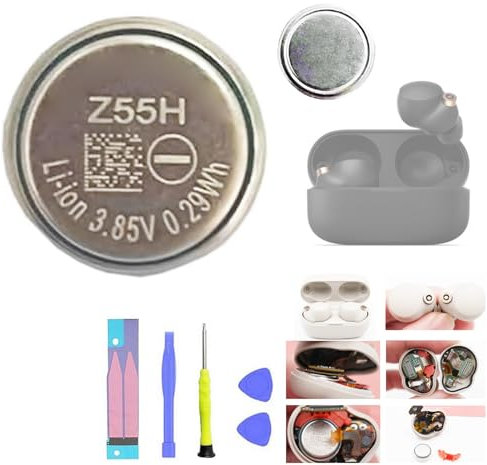 < Nouvelle Mise à Niveau en 2024 > Aousavo 1 X Batterie de Rechange Z55H compatibles avec WF-1000XM4 WF1000XM4 WF-SP900 Série Z55H Batterie