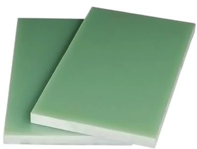 Feuille de fibre de verre FR4, 1 pièce, 1/1, 5/2/3/4/5/6/8/10/12/15/20mm, plaques époxy vert d'eau, panneau en résine époxy 3240 FR-4 (Color : 100x200mm, Size : 2mm)