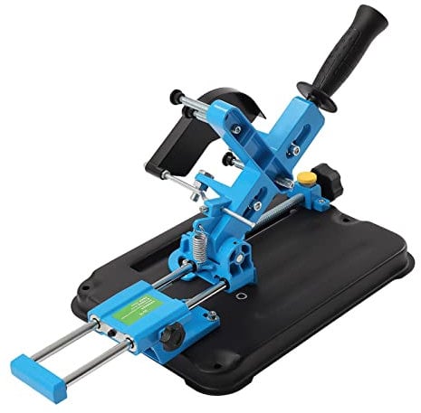 Winkelschleifer Halterung Trennständer Poliermaschine Umrüstschneidemaschine Tischkreissäge Multifunktionale Desktop-Zugstange Winkelschleifmaschine Ständer Blau