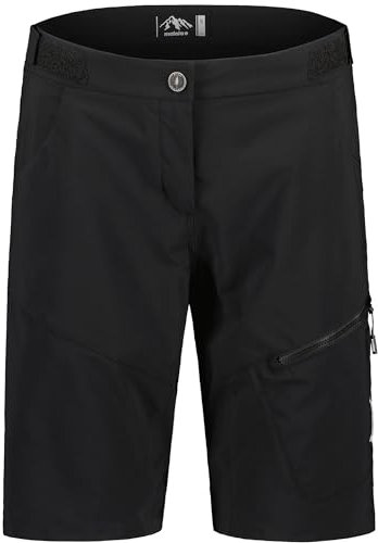 Maloja Damen RoschiaM. Radhose kurz, deep Black, XL