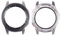 Jsjuk Watch Ersatzteile LCD-Bildschirmrahmenplatte für for Galaxy Watch 46mm SM-R800 (Silber)