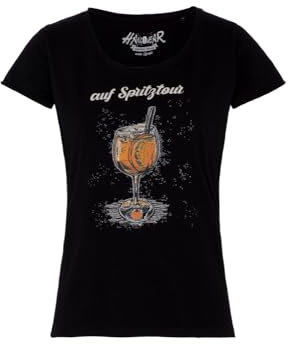 Hangowear T-Shirt Spritztour schwarz