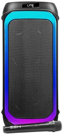 Zen Aero Altavoz Portable Bluetooth LED RGB 350W PMPO + Micrófono