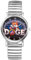 JewelryWe Herrenuhr Doge Elastische Uhren: Musks Department of Government Efficiency Analog Quarz Armbanduhr Herren Damen Silber Edelstahl Stretch Armband Uhr mit Zugarmband & Römischen Zahlen