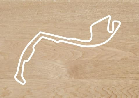 Aufkleber für Kreise Monaco 12 x 8 cm Aufkleber Decal Autocollant (weiß)