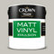 CROWN TRADE MATT VINYL GREY PUTTY 2.5L