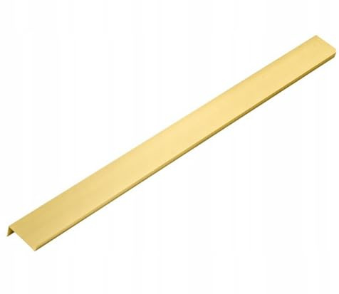 MonJar 1St. Möbelgriffe Schrankgriffe Schubladengriffe Küchengriffe Griffleiste Kantengriff (Gold, Länge 1000mm)