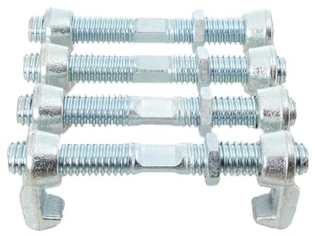 Lfhelper 4stk Verbinder für Versandcontainer, 280mm Brückenbeschlag Klemme | Containerbrückenklemme für 20-Fuß bis 40-Fuß Container, 4 Stück Schraubklemme, Shipping Container Bridge Fitting Clamp