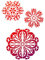 Universalschablone A4 -Mandalas-