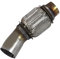 BESTPRICE 1x Flexrohr Auspuffrohr vorne Vorderrohr Repair Flex Kompatibel mit BMW 1er (E81) (E87) (E88) (E82), 3er (E90) (E93) (E92) (E91), 5er (E60), 5er Touring (E61), X1 (E84)