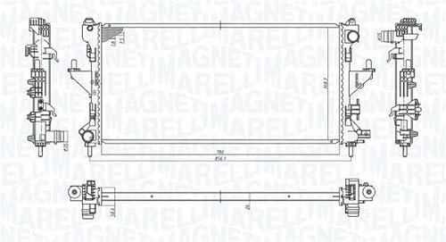 MARELLI RADIATORE FIAT DUCATO 250_