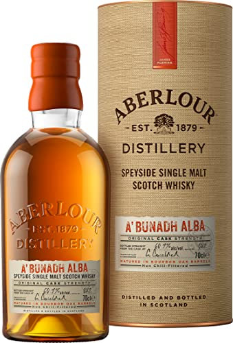 Aberlour A'BUNADH ALBA Original Cask Strength Batch No. 005 62,7% Vol. 0,7l in Giftbox