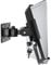 Keuvirya iPad Wall Mount, Security Anti-Theft Tablet Wall Mount Holder with Lock and Keys, 360° Swivel iPad Pro Mount, Compatible with 7-11 Inch Tablets (iPad, Galaxy Tab, Slate, Fire) – Black