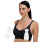 GXXGE Nursing Bra Support Pumping Bra Hands Free All in One Maternity Bra Comfortable Breast No Pad Pumps Bra, Black, S