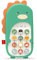 HaiLeTao Baby Cell Phone Toy with Early Education & Music, Learning Educational dinosaur fake phone fun for kids, Sensory Toys for Toddlers Kids Boys and Girls Gifts (Green dinosaur phone)