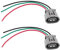 Be In Your Mind 2X 3 Pin Lichtmaschine Stecker Verbinder Kabelbaum Ersatz 6189-0443 Kompatibel mit Toyota Kompatibel mit Lexus Lichtmaschinenstecker 3 Pin Stecker Vorverdrahtet