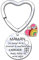 JRZDFXS Porte clef maman je t'aime Maman Porte-clés Maman Cadeau de fête des Mères Cadeaux d'anniversaire,Cadeaux de Famille Maman Bapteme Porte clés personnalisé Maman (10)